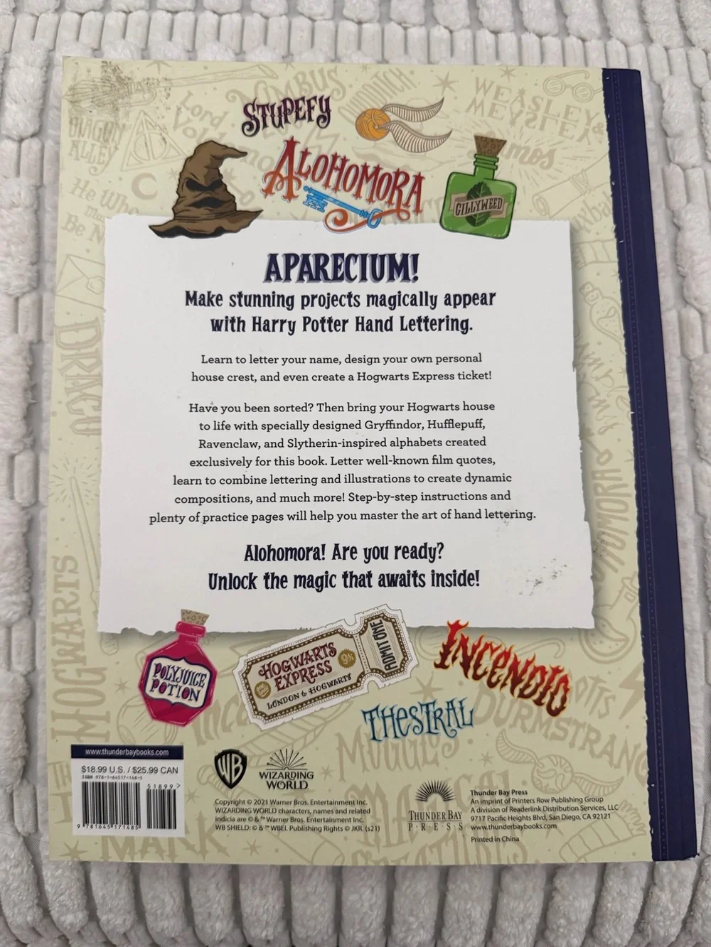 NEW Harry Potter Hand Lettering Book!! - Picture 2 of 5